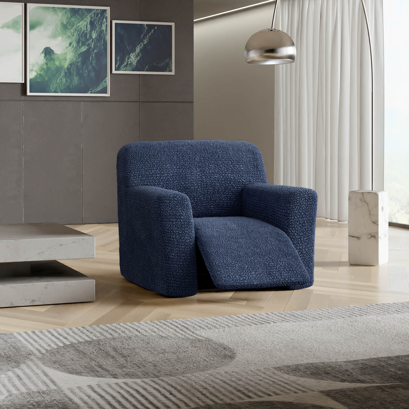 Microfibra - Funda Berger Blue Navy