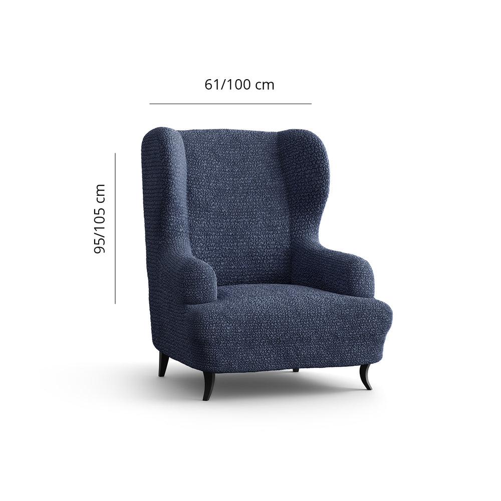 Microfibra - Funda Sitial Blue Navy