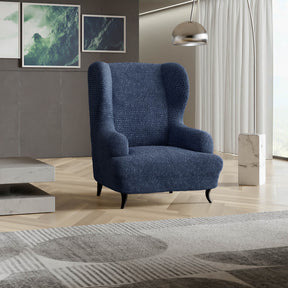 Microfibra - Funda Sitial Blue Navy
