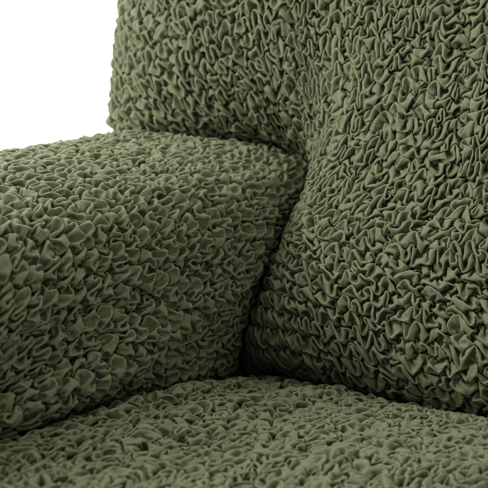 Microfibra - Funda Sofa 2 cuerpos Green Sage