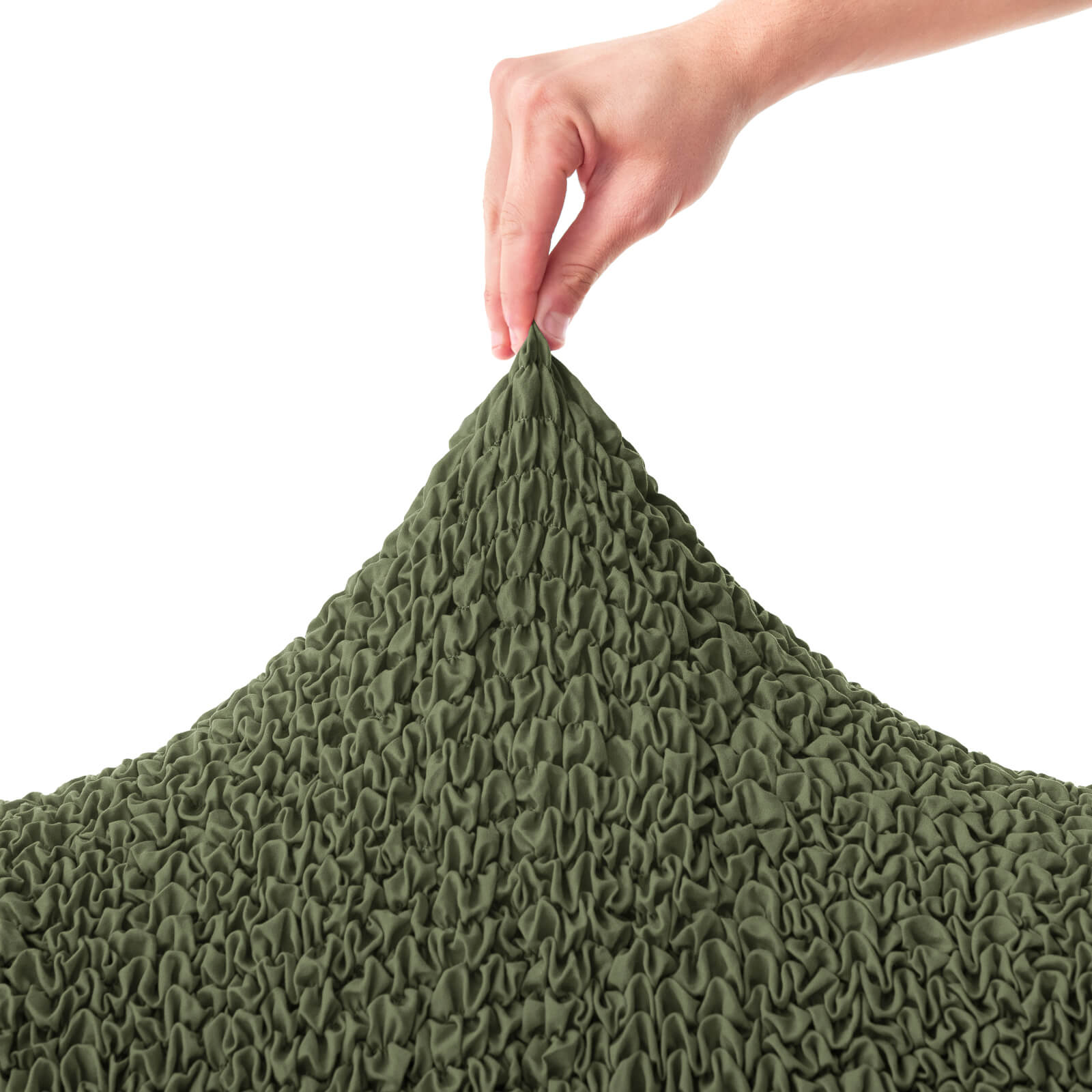 Microfibra - Funda Sofa 2 cuerpos Green Sage