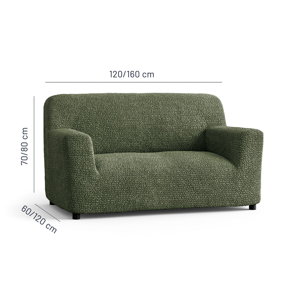 Microfibra - Funda Sofa 2 cuerpos Green Sage