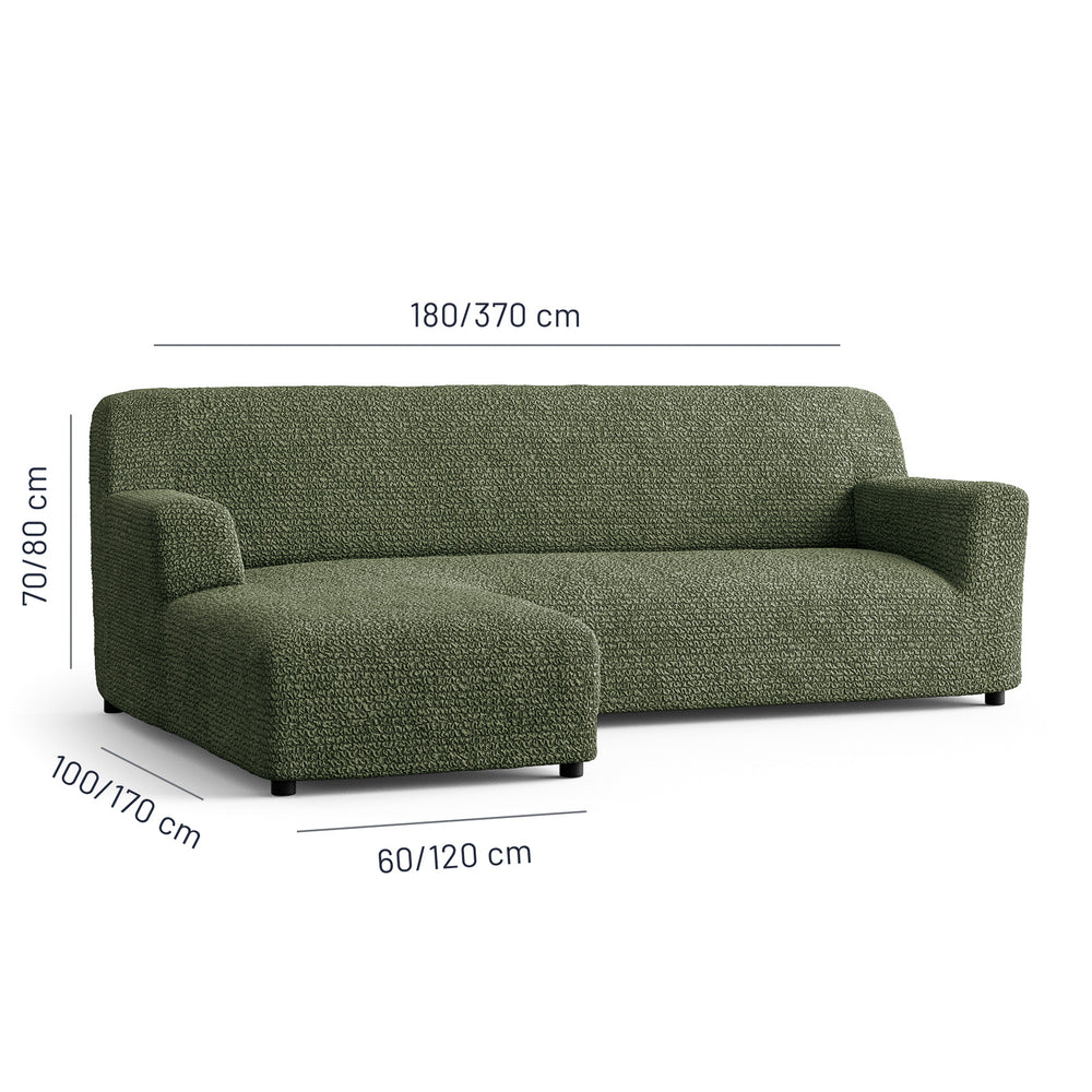 Microfibra - Funda Sofa L Izquierdo Green Sage