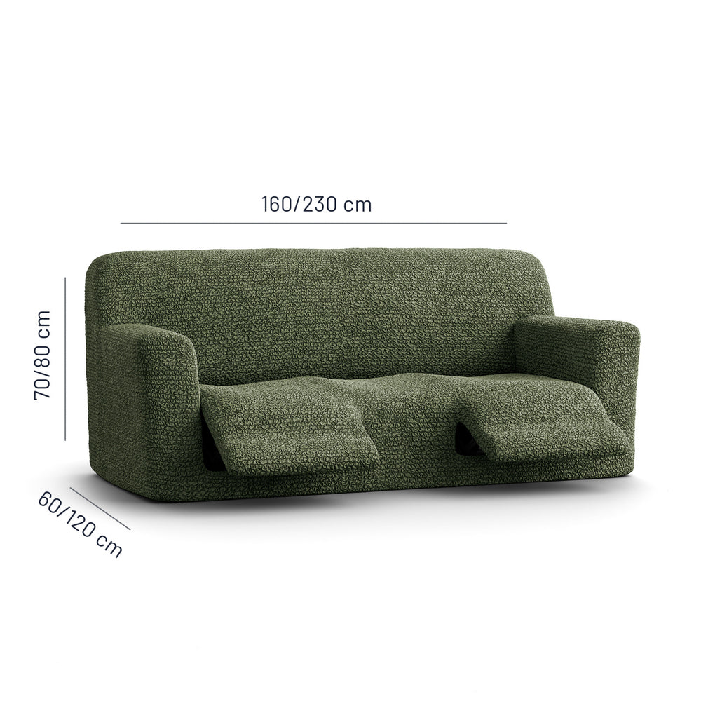 Microfibra - Funda Berger 3 cuerpos Green Sage