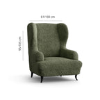 Microfibra - Funda Sitial Green Sage