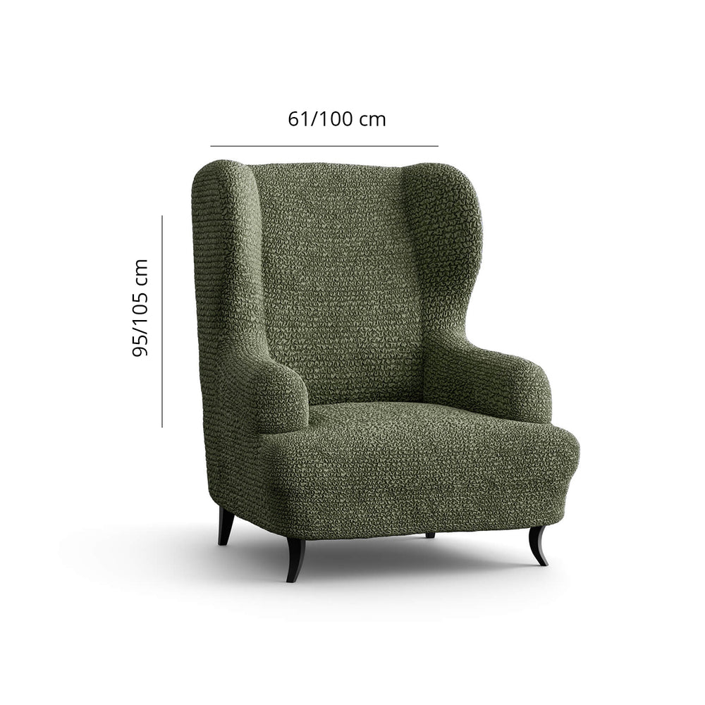 Microfibra - Funda Sitial Green Sage