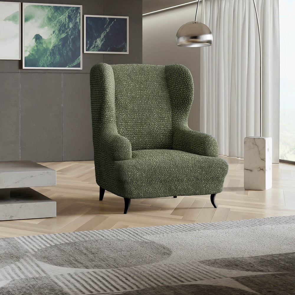 Microfibra - Funda Sitial Green Sage