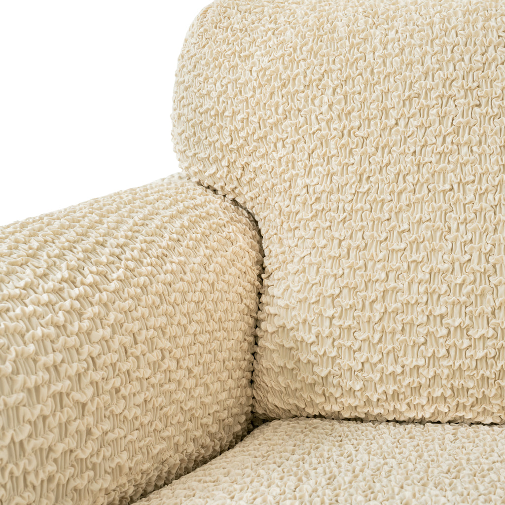 Mosaico - Funda Sofa 3 cuerpos Vanilla