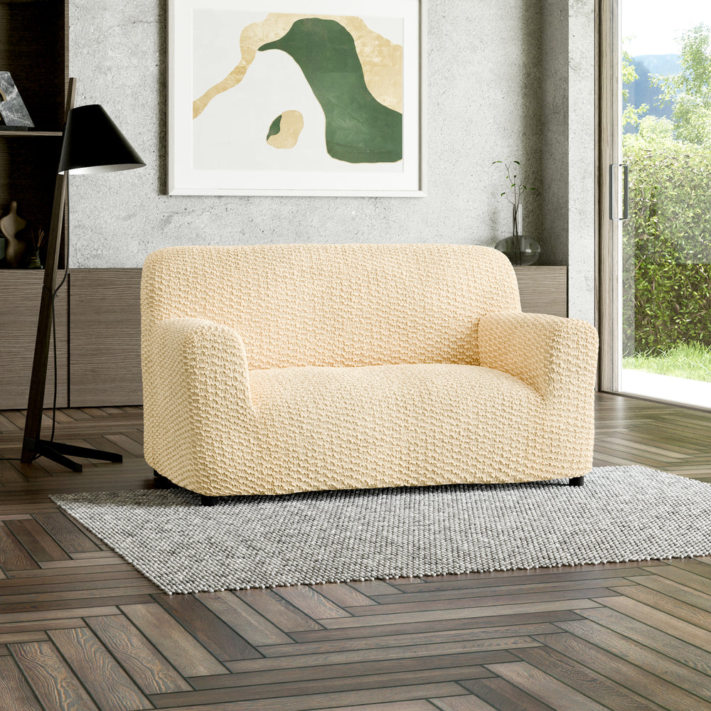 Mosaico - Funda Sofa 2 cuerpos Vanilla