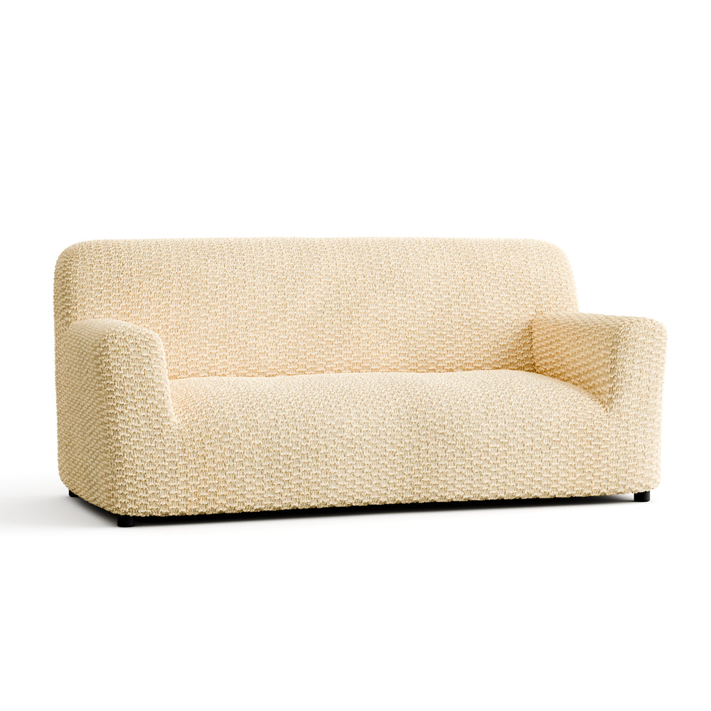 Mosaico - Funda Sofa 3 cuerpos Vanilla