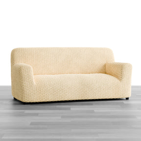 Mosaico - Funda Sofa 3 cuerpos Vanilla