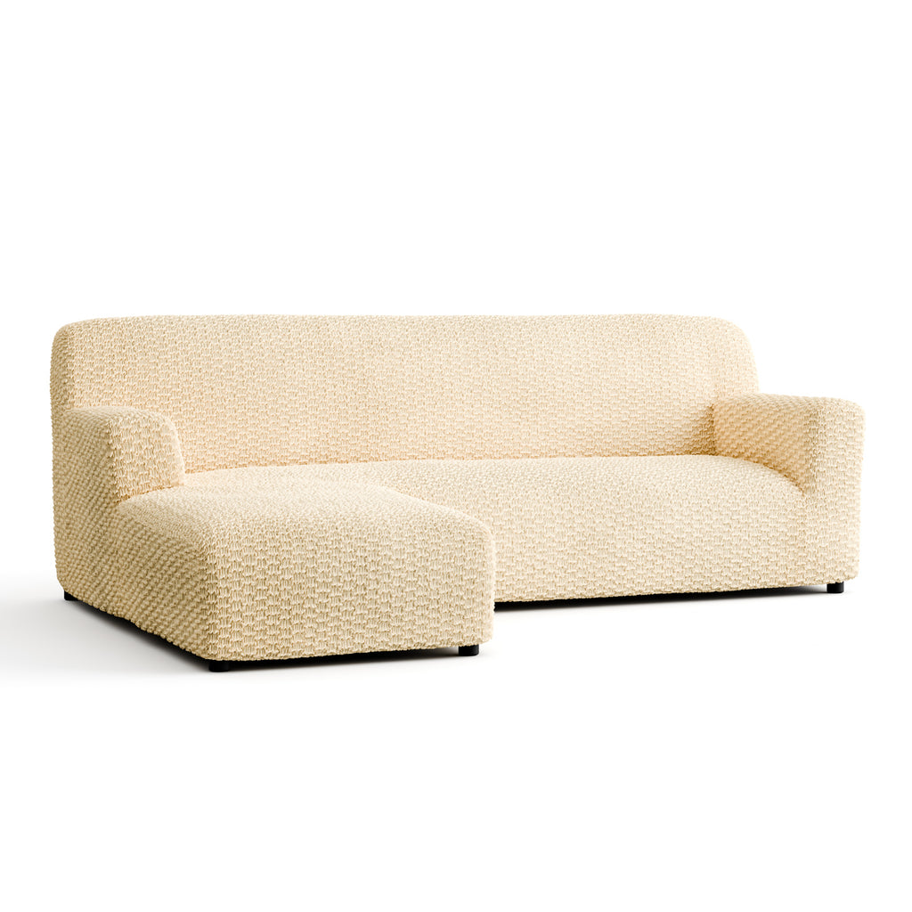 Mosaico - Funda Sofa L Izquierdo Vanilla