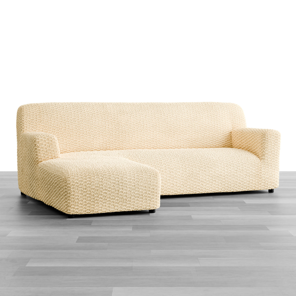 Mosaico - Funda Sofa L Izquierdo Vanilla