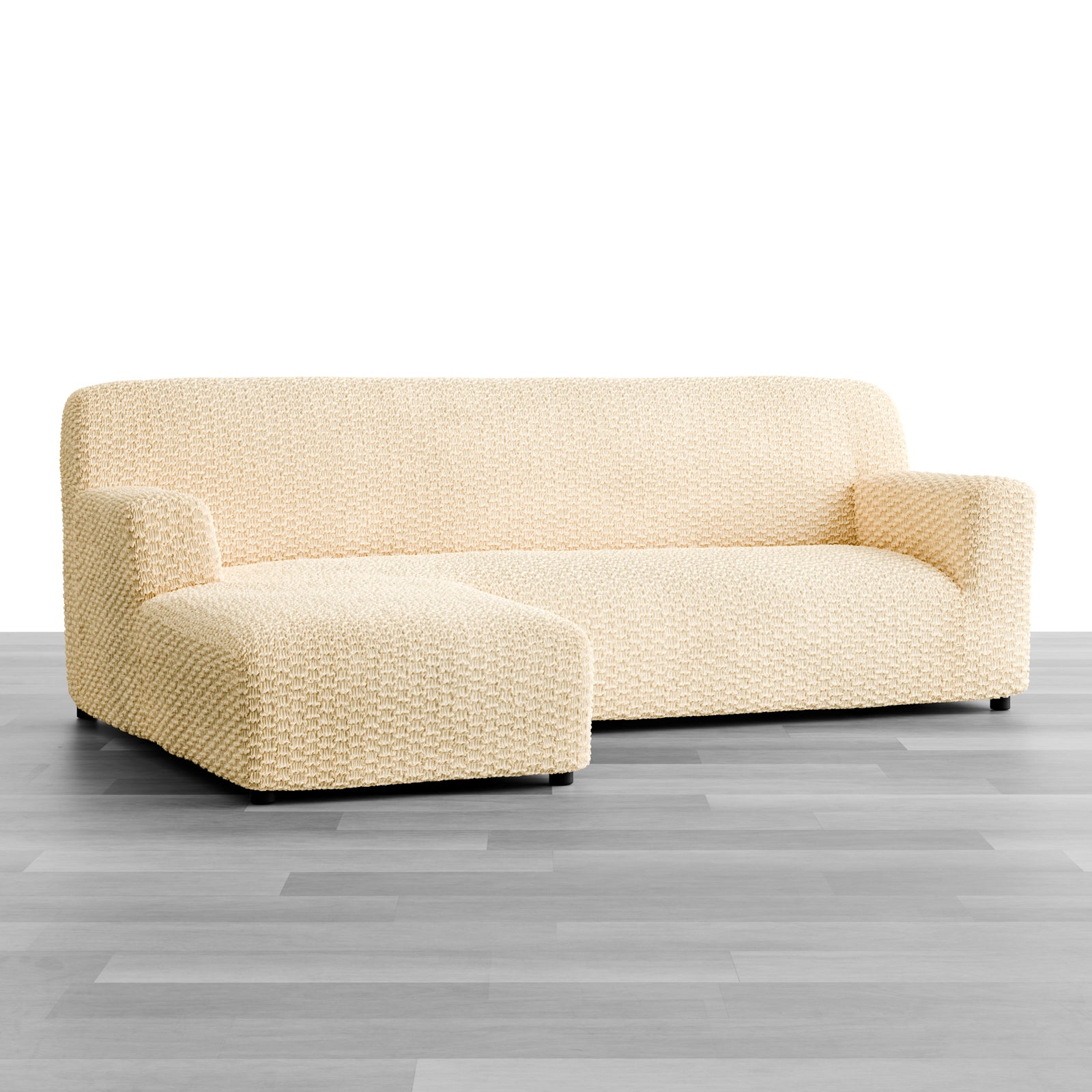 Mosaico - Funda Sofa L Izquierdo Vanilla