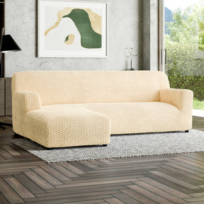 Mosaico - Funda Sofa L Izquierdo Vanilla