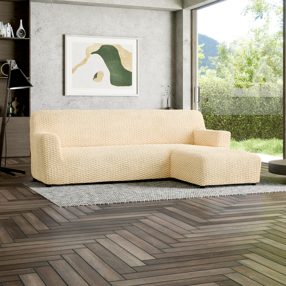 Mosaico - Funda Sofa L Derecho Vanilla