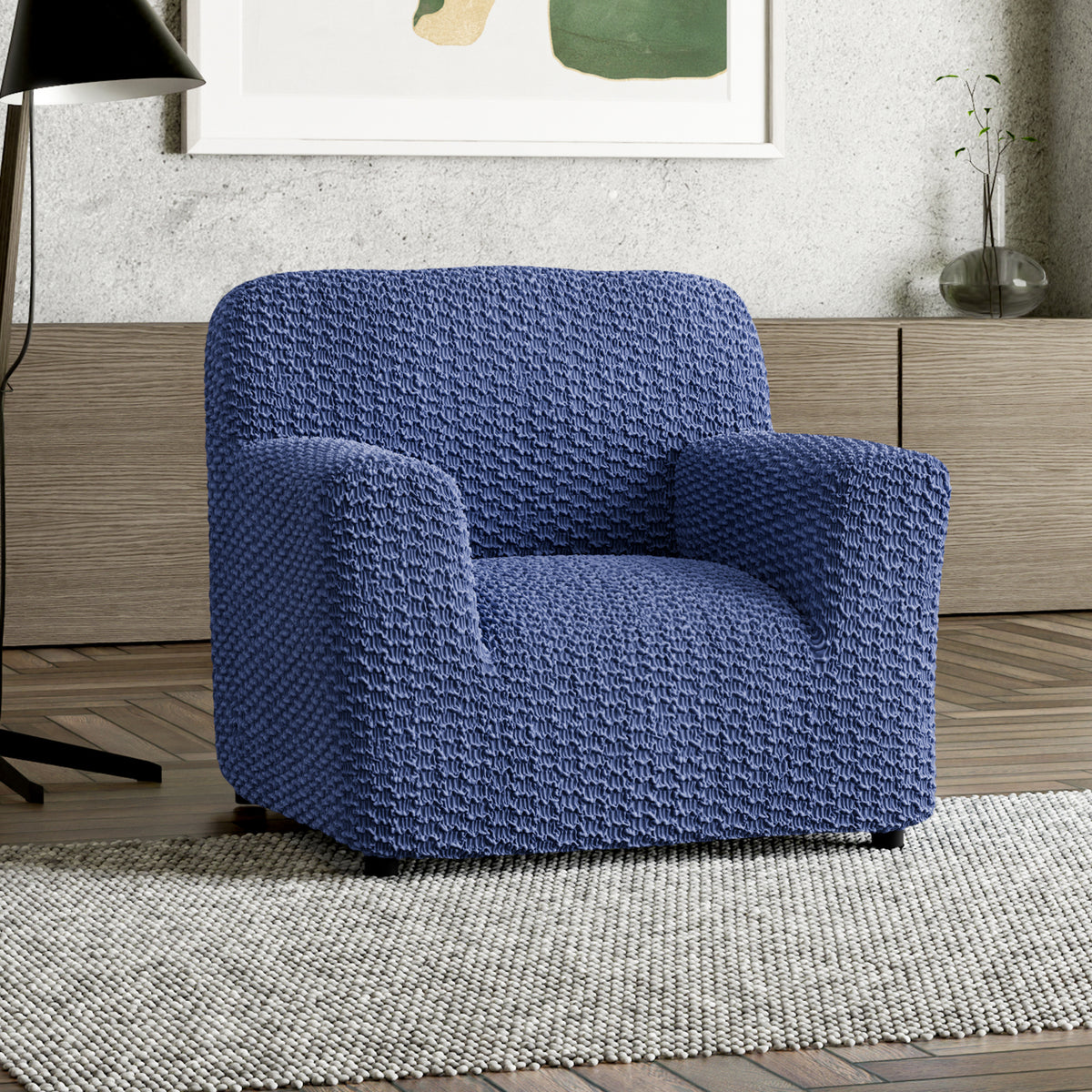 Mosaico - Funda Sillon Blue