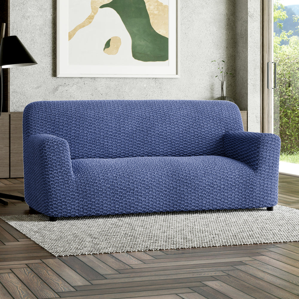 Mosaico - Funda Sofa 3 cuerpos Blue