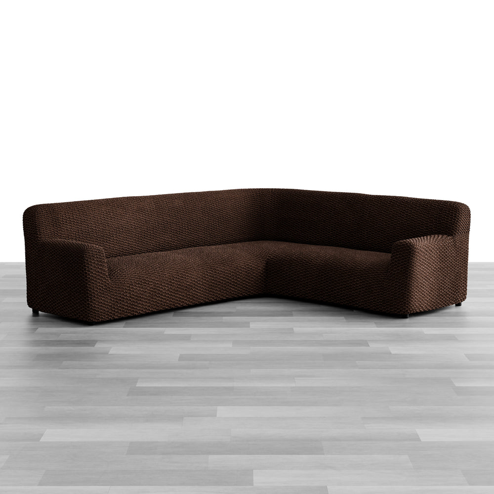 Mosaico - Funda Sofa Esquinero Dark Chocolate