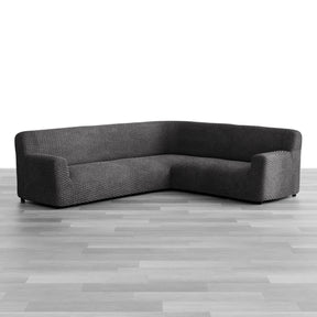 Mosaico - Funda Sofa Esquinero Charcoal