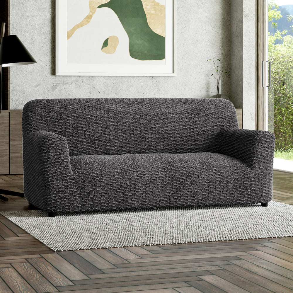 Mosaico - Funda Sofa 3 cuerpos Charcoal