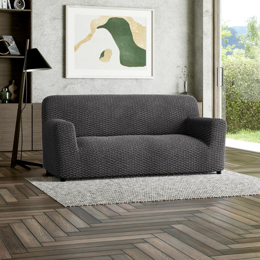 Mosaico - Funda Sofa 3 cuerpos Charcoal