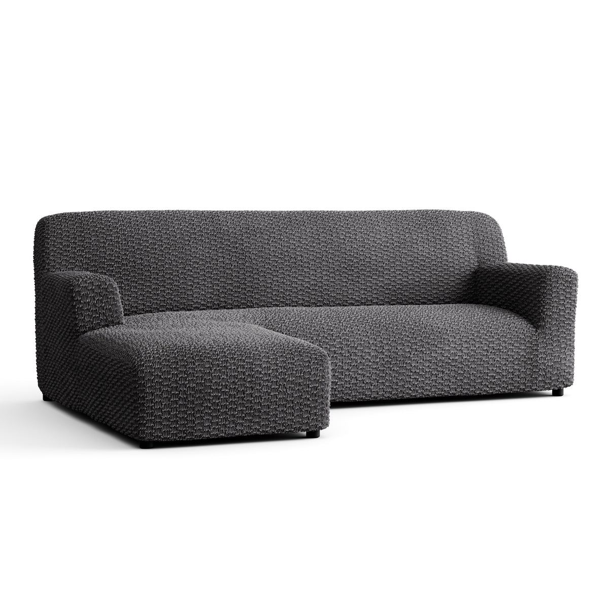 Mosaico - Funda Sofa L Izquierdo Charcoal