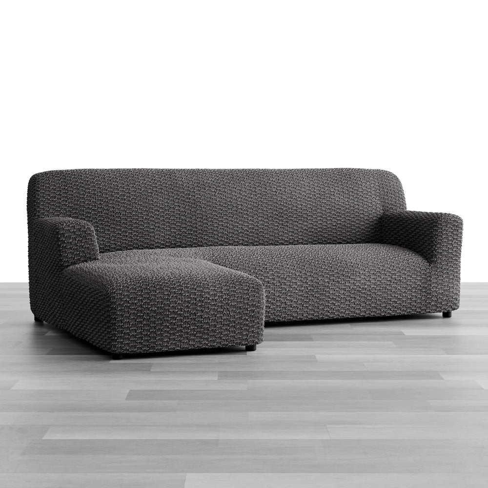Mosaico - Funda Sofa L Izquierdo Charcoal