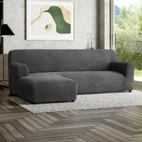 Mosaico - Funda Sofa L Izquierdo Charcoal