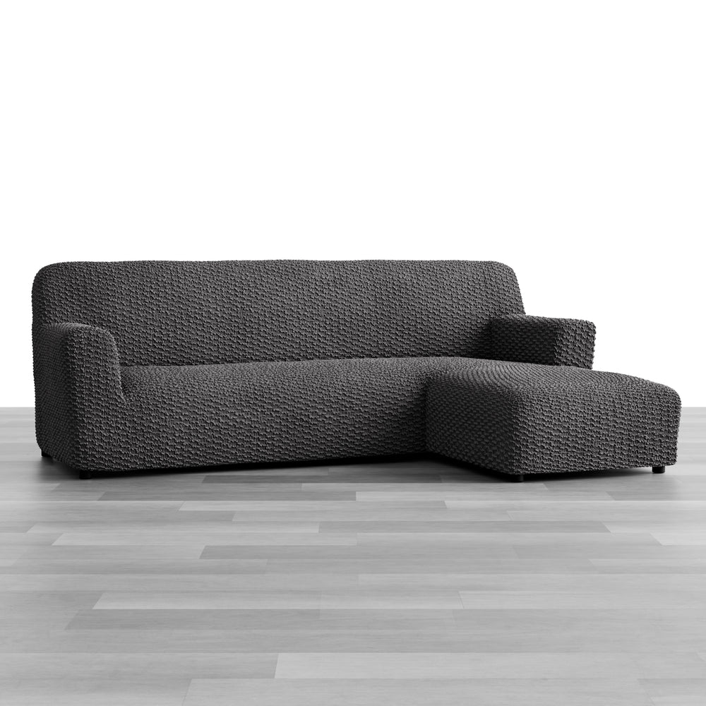 Mosaico - Funda Sofa L Derecho Charcoal