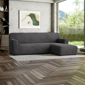 Mosaico - Funda Sofa L Derecho Charcoal
