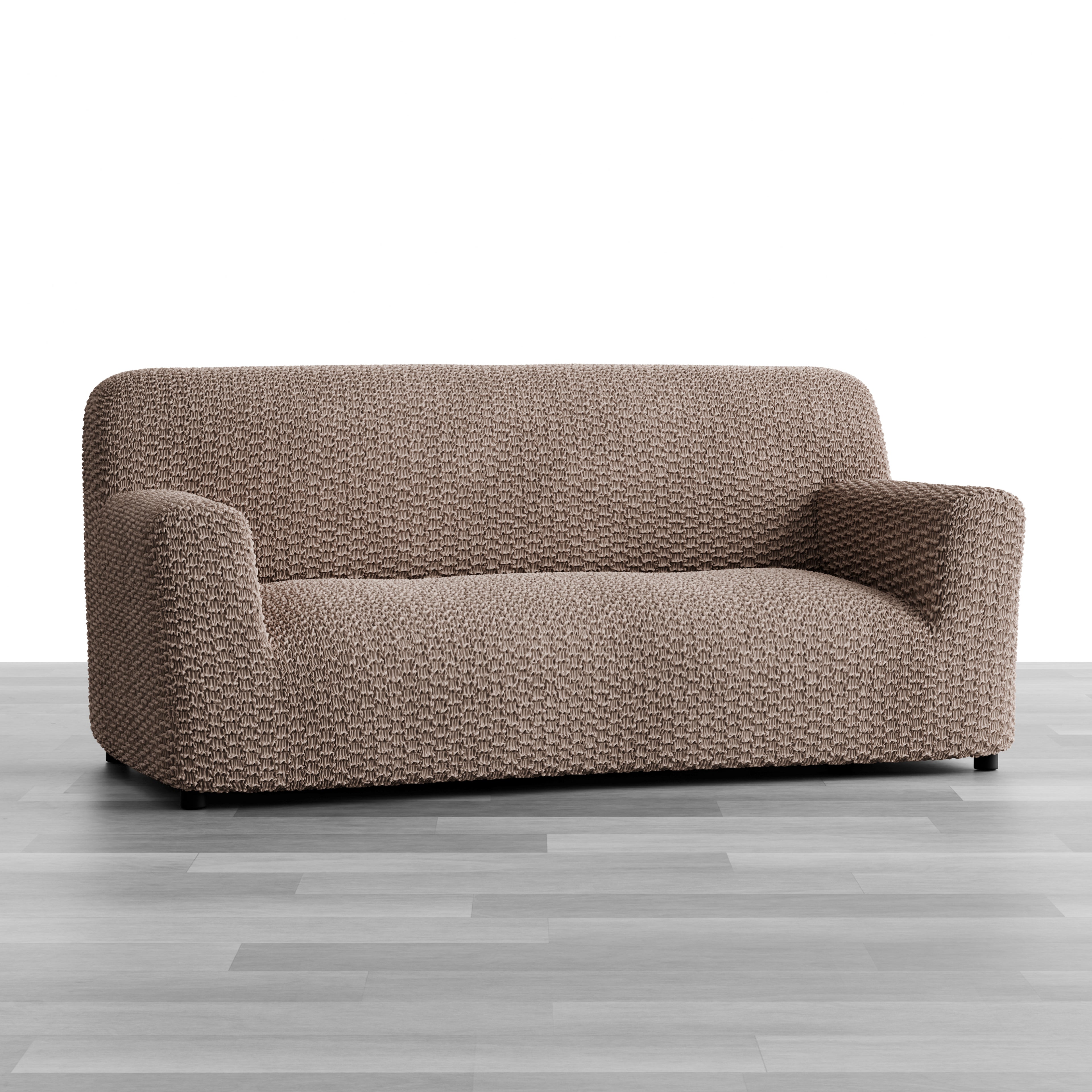 Mosaico - Funda Sofa 3 cuerpos Capuccino