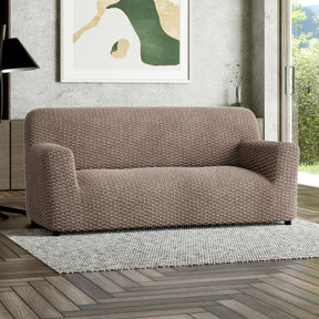 Mosaico - Funda Sofa 3 cuerpos Capuccino