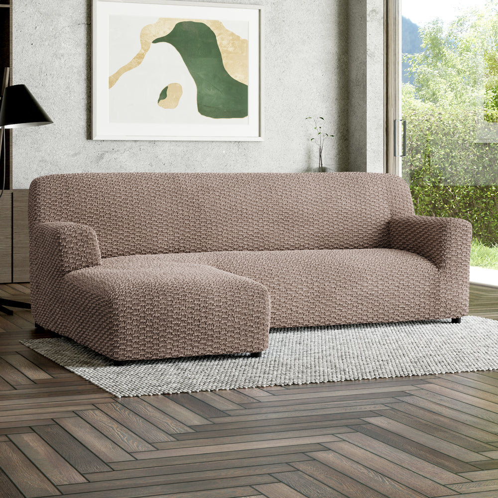 Mosaico - Funda Sofa L Izquierdo Capuccino