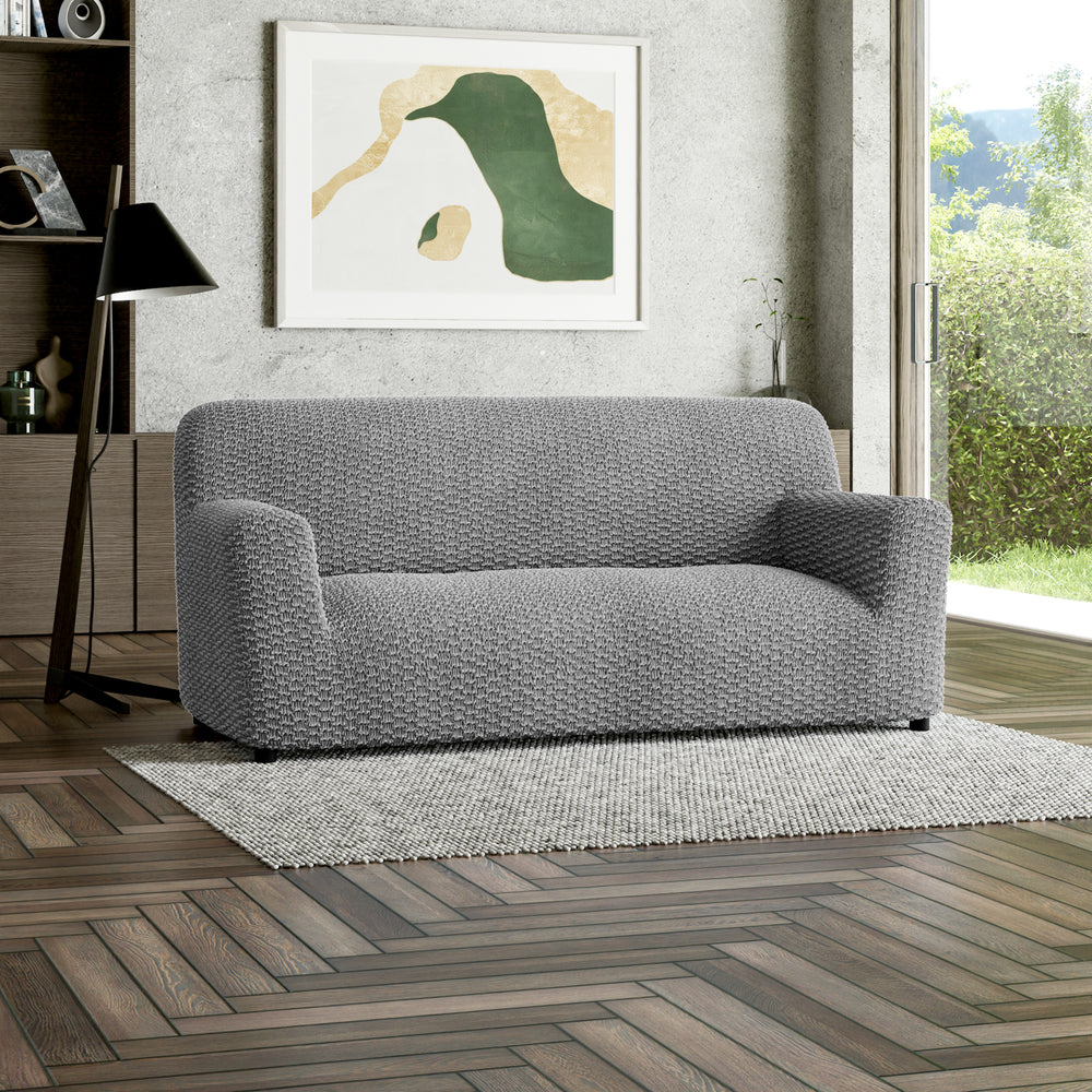 Microfibra - Funda Sofa 3 cuerpos Ash