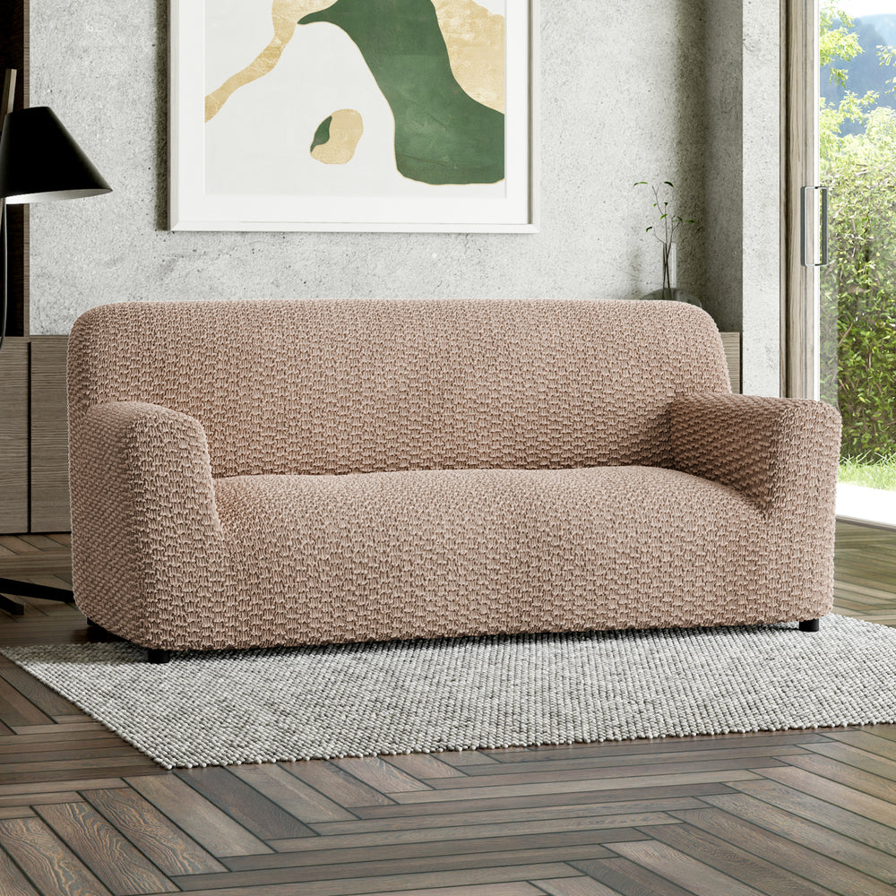 Microfibra - Funda Sofa 3 cuerpos Taupe