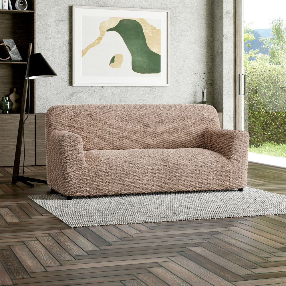 Microfibra - Funda Sofa 3 cuerpos Taupe
