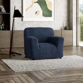 Microfibra - Funda Sillon Blue Navy