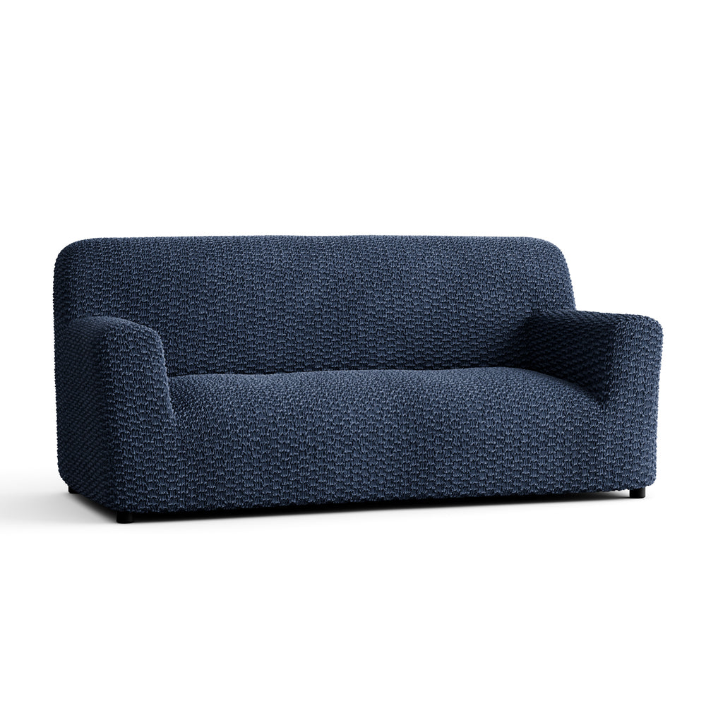 Microfibra - Funda Sofa 3 cuerpos Blue Navy