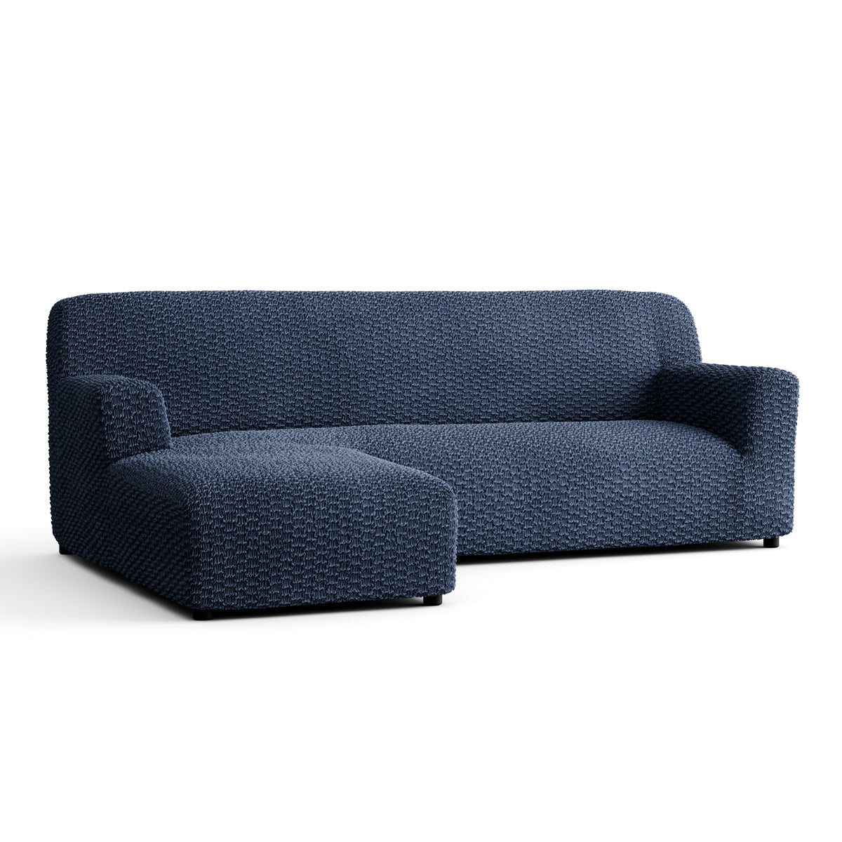 Microfibra - Funda Sofa L Izquierdo Blue Navy