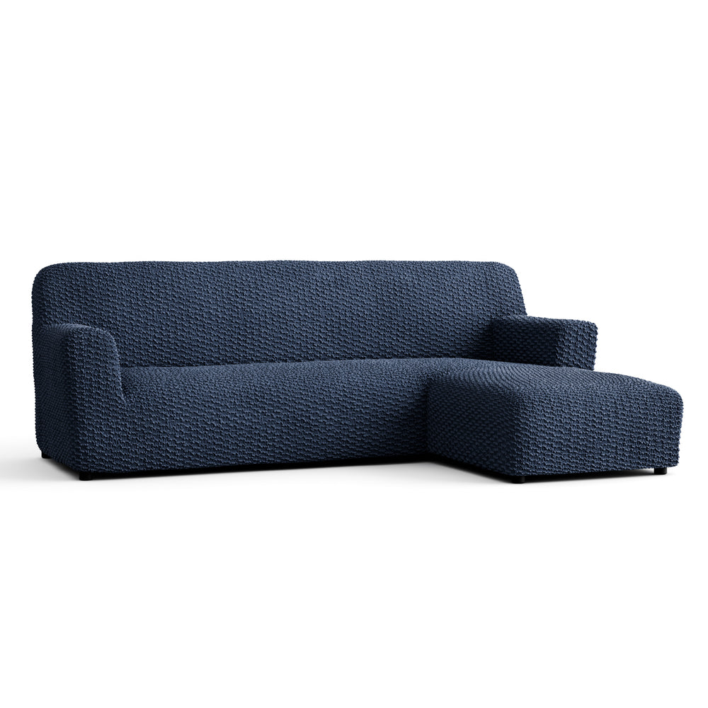 Microfibra - Funda Sofa L Derecho Blue Navy