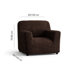 Microfibra - Funda Sillon Dark Chocolate