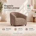 Microfibra - Funda Poltrona Capuccino