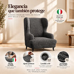 Microfibra - Funda Sitial Green Emerald