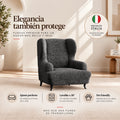 Microfibra - Funda Sitial Charcoal