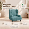 Microfibra - Funda Sitial Green Emerald