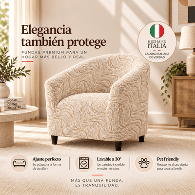 Printed Microfibra - Funda Poltrona Ambar