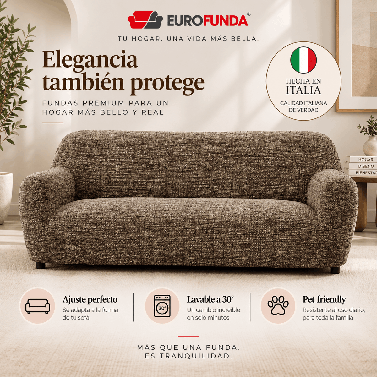 Funda Sofa 3 cuerpos Balsamic
