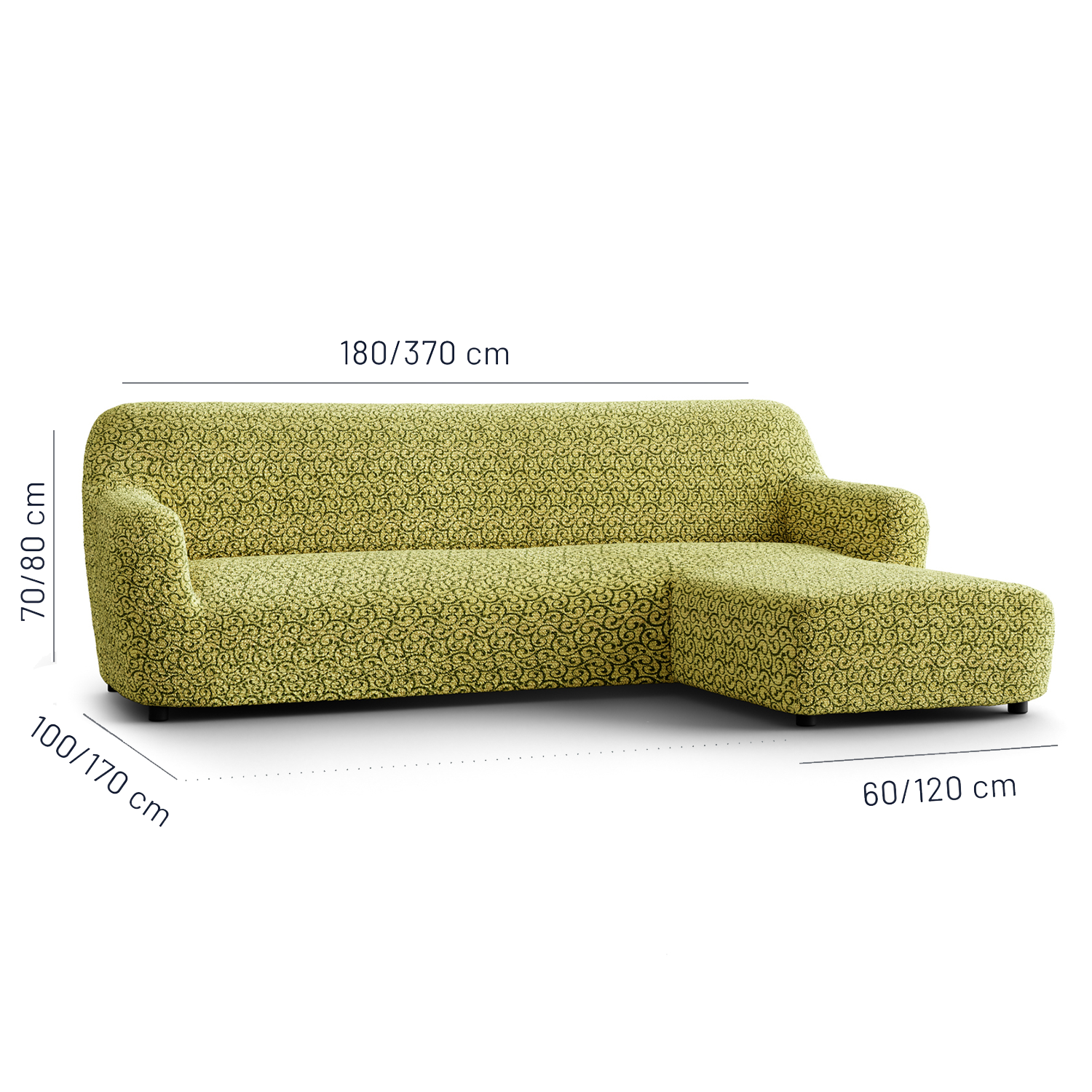 Printed Microfibra - Funda Sofa L Derecho Juniper