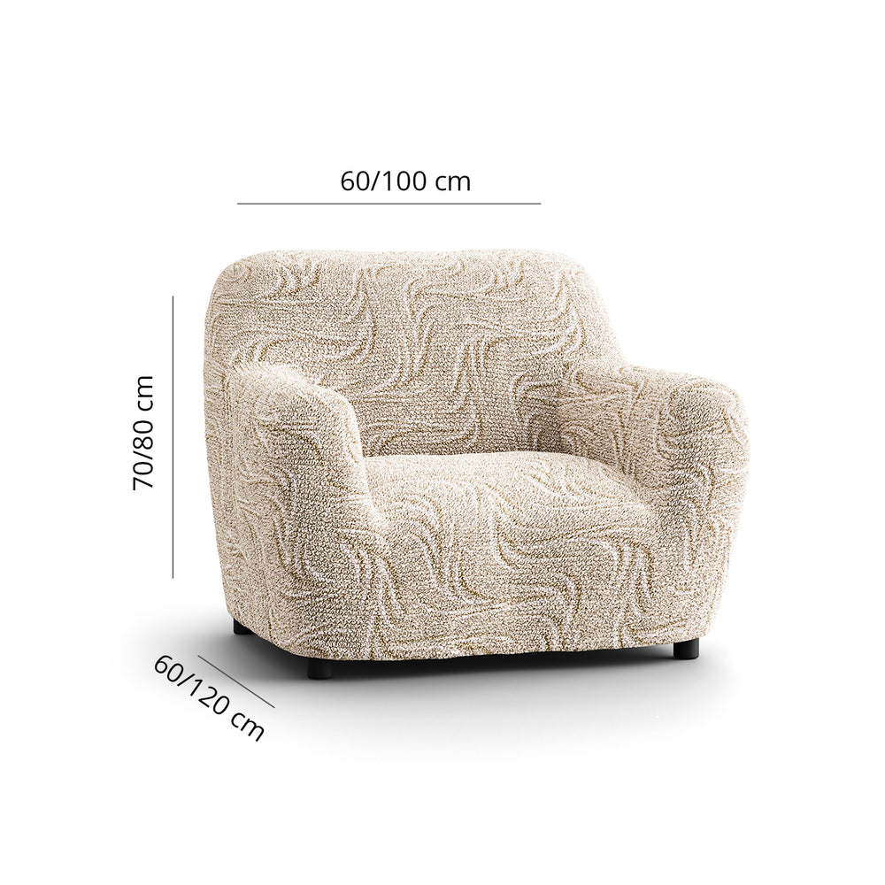 Printed Microfibra - Funda Sillon Ambar